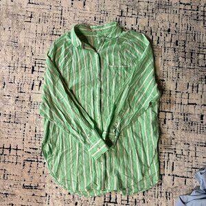 Aerie Striped Button Down